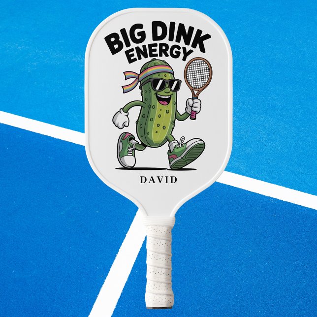 Raquette De Pickleball ÉNORME ÉNERGIE DE DINK Pickle drôle (BIG DINK ENERGY Funny Pickle Pickleball Paddle
)
