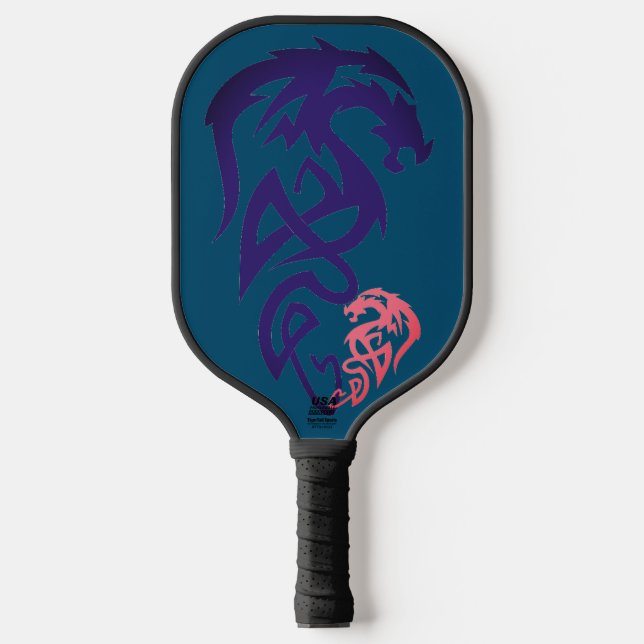 Raquette De Pickleball Ensemble de pagaies de picket de dragon (Recto)