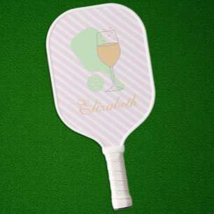 Raquette De Pickleball Enterrement de vie de jeune fille au pickleball et