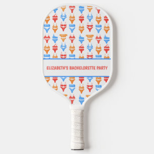 Raquette De Pickleball Enterrement de vie de jeune fille personnalisé Fun