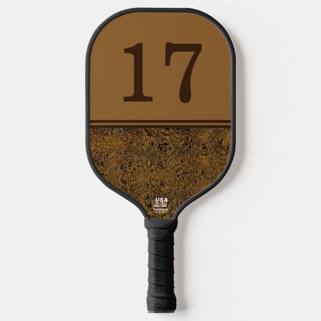 Raquette De Pickleball « Entrecroisé »  (Recto)