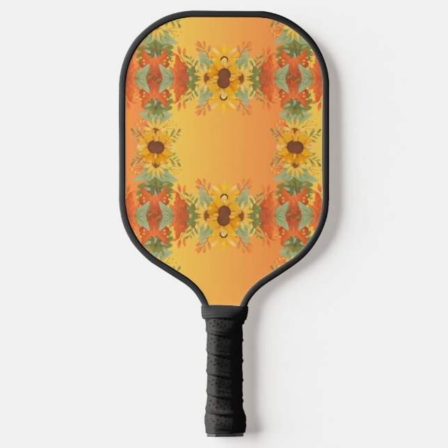 Raquette De Pickleball Épice citrouille Automne Moisson Automne Thanksgiv (Recto)