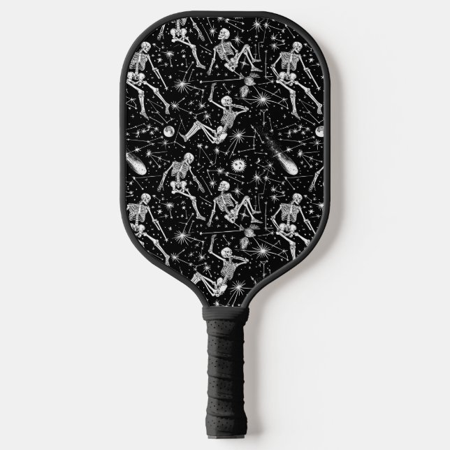 Raquette De Pickleball Esquisses dans l'espace arrière - plan (Recto)