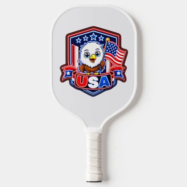 Raquette De Pickleball États-Unis (Recto)