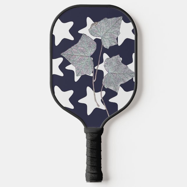 Raquette De Pickleball Étoiles Avec Feuilles  (Recto)