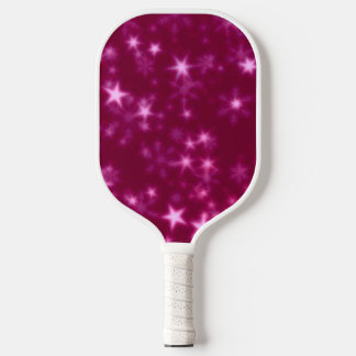 Raquette De Pickleball Étoiles bleues rose