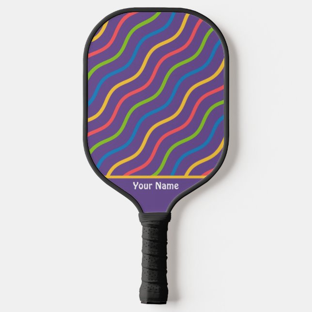 Raquette De Pickleball Exercice en brique violette mignonne Pro Picklebal (Verso)