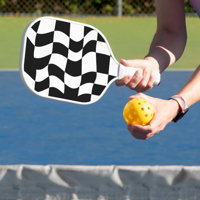 Raquette De Pickleball Faites preuve d'audace face à la déformation Abstr (Insitu)