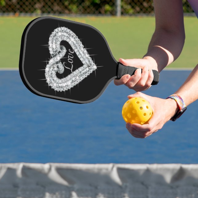 Raquette De Pickleball Fancy Love Diamond Heart (Insitu)