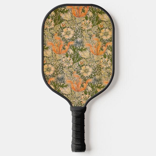 Raquette De Pickleball Festival de fleurs de William Morris Spring Compto (Recto)