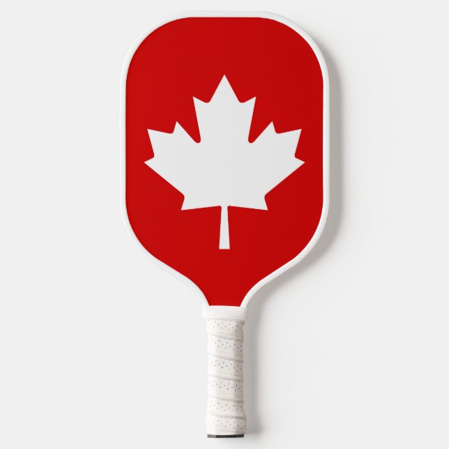 Raquette De Pickleball Feuille d'érable du Canada (Recto)