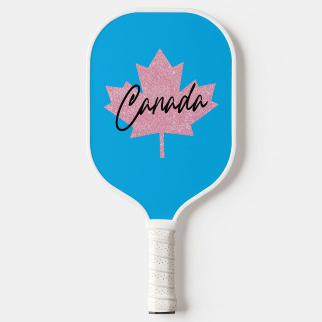 Raquette De Pickleball Feuille d'érable du Canada (Recto)