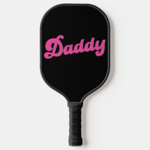 Raquette De Pickleball Fierté gay LGBT Ours rose Gay Daddy