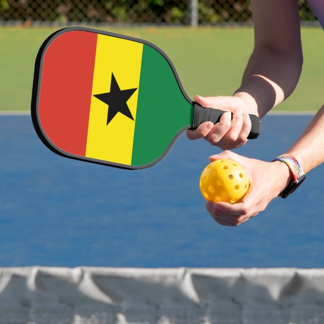 Raquette De Pickleball Flag du Ghana (Insitu)