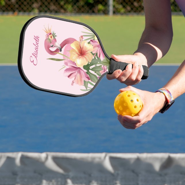 Raquette De Pickleball Flamant rose adorable (Insitu)