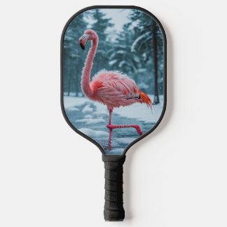 Raquette De Pickleball Flamant rose de pagaie de balle