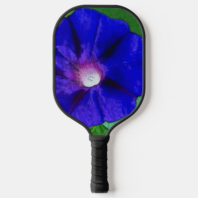 Raquette De Pickleball Fleur Bleue  (Recto)