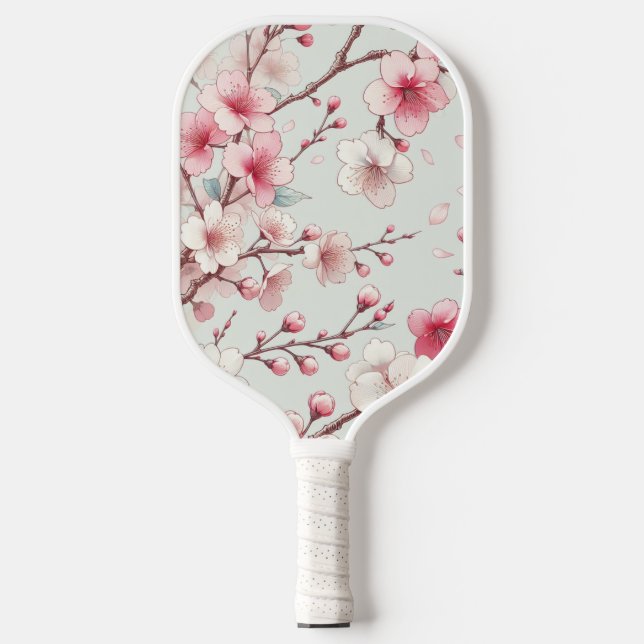 Raquette De Pickleball Fleur de Cerisier (Recto)