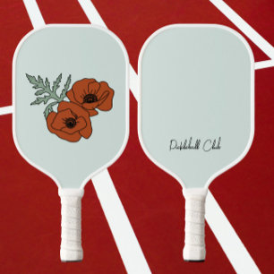 Raquette De Pickleball Fleur de Pavot de Californie Pickleball Paddle