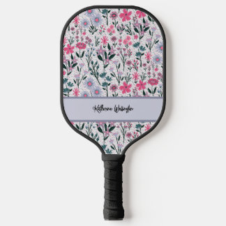 Raquette De Pickleball Fleur sauvage moderne