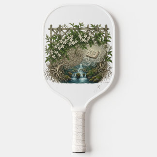 Raquette de Pickleball Fleurie et Cascade Esthétiq