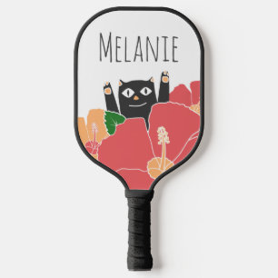 Raquette De Pickleball Fleurs de printemps chatoyantes Cute personnalisée