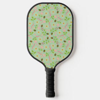 Raquette De Pickleball Fleurs et créatures inspirées de la nature