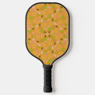 Raquette De Pickleball Fleurs et créatures inspirées de la nature