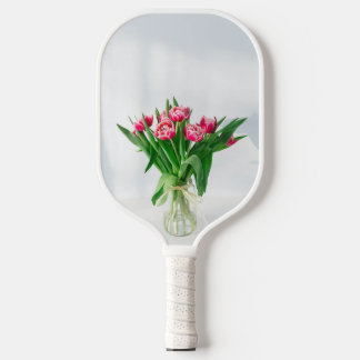 RAQUETTE DE PICKLEBALL FLEURS ET PICKLEBALL