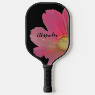 Raquette De Pickleball Fleurs sur mesure à l'aquarelle Fleur sauvage Chic
