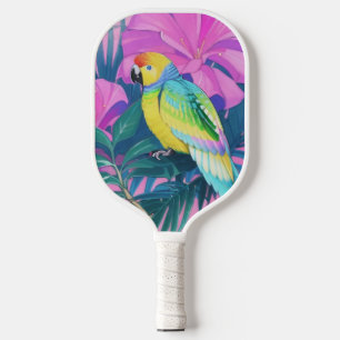Raquette De Pickleball Floral/hawaïen/tropical/perroquet