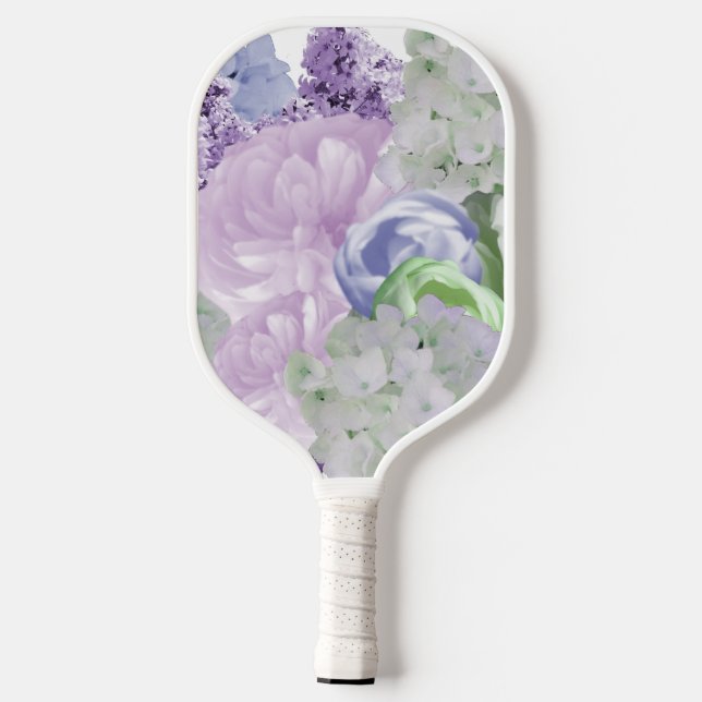 Raquette de Pickleball Florale Rêveuse (Verso)