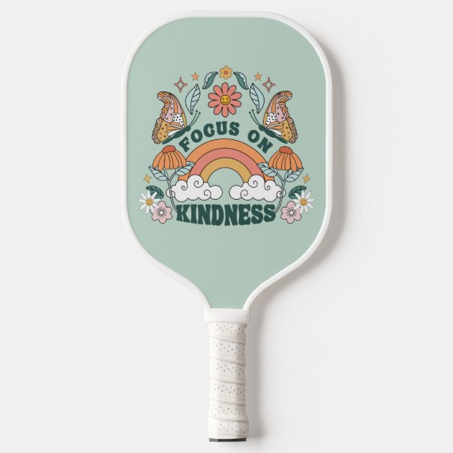 Raquette De Pickleball Focus sur la gentillesse graphique Super (Recto)
