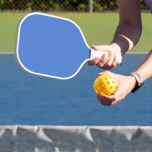 Raquette De Pickleball Fond bleu texturé visuel calme et simple