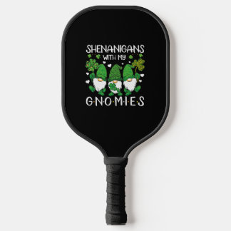 Raquette De Pickleball Fredouillards avec mes gnomes Gnome de la Saint-Pa