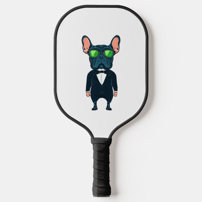 Raquette De Pickleball Frenchie The Gangster (Recto)