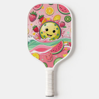 Raquette De Pickleball Fruit Pickleball Party - Cute Kawaii Paddle avec S