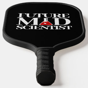 Raquette De Pickleball Futur Funny Mad Scientifique avec bécher de chimie