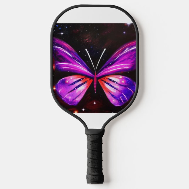 Raquette De Pickleball Galaxie Papillon Céleste  (Recto)