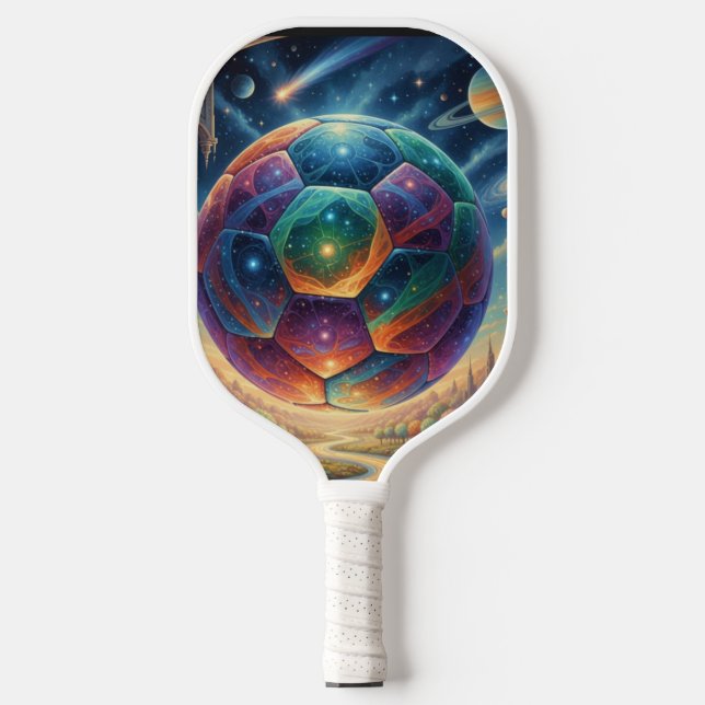Raquette de Pickleball Galaxie Sphère (Recto)