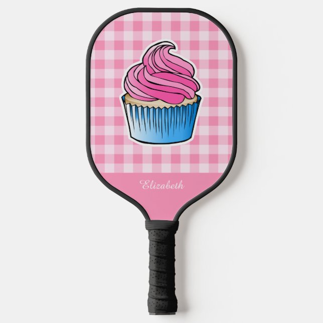 Raquette De Pickleball Gâteau rose (Recto)
