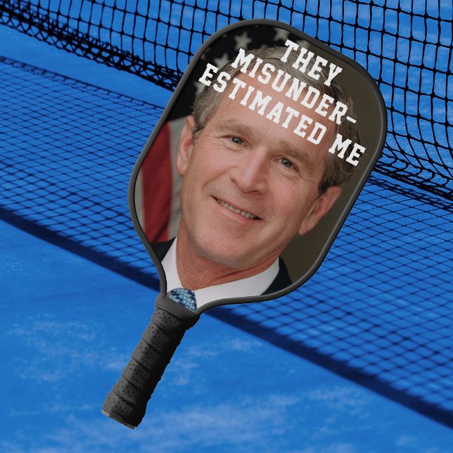 Raquette De Pickleball George W. Bush (Créateur téléchargé)
