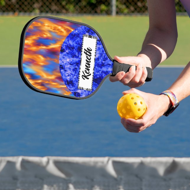 Raquette De Pickleball Glaciem et Ignis par Kenneth Yoncich (Insitu)