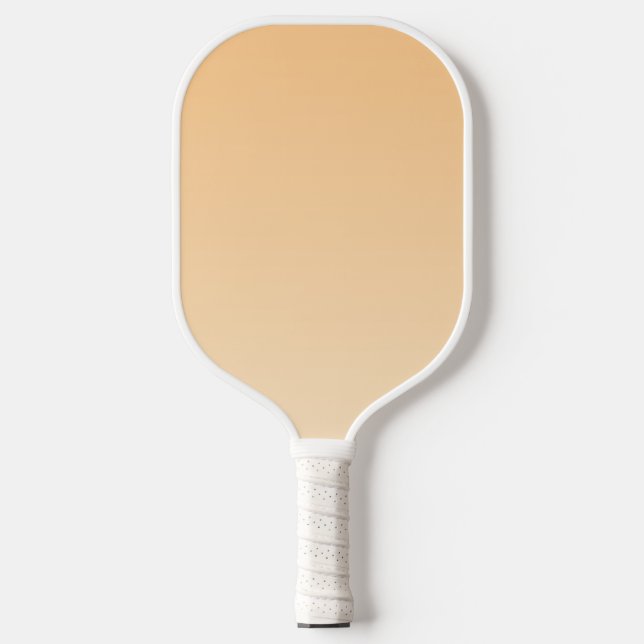 Raquette De Pickleball Gradient jaune clair et orange (Recto)