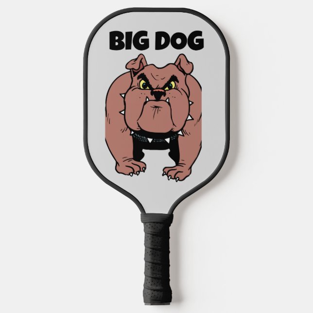 RAQUETTE DE PICKLEBALL GRAND CHIEN BULLDOG FUNNY PICKLEBALL PADDDLE (Recto)