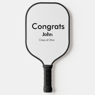Raquette De Pickleball grand garçon ajouter nom félicitations date année
