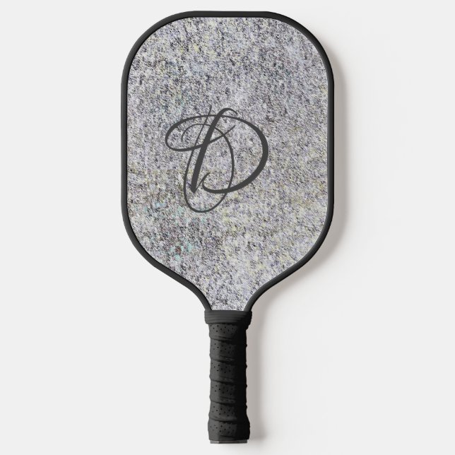 Raquette De Pickleball Granit noir-II-D (Recto)