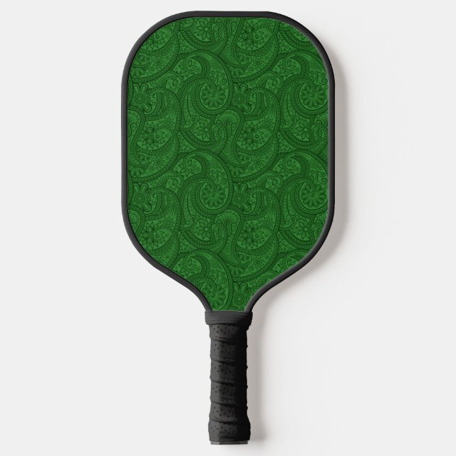Raquette De Pickleball Green Paisley (Recto)