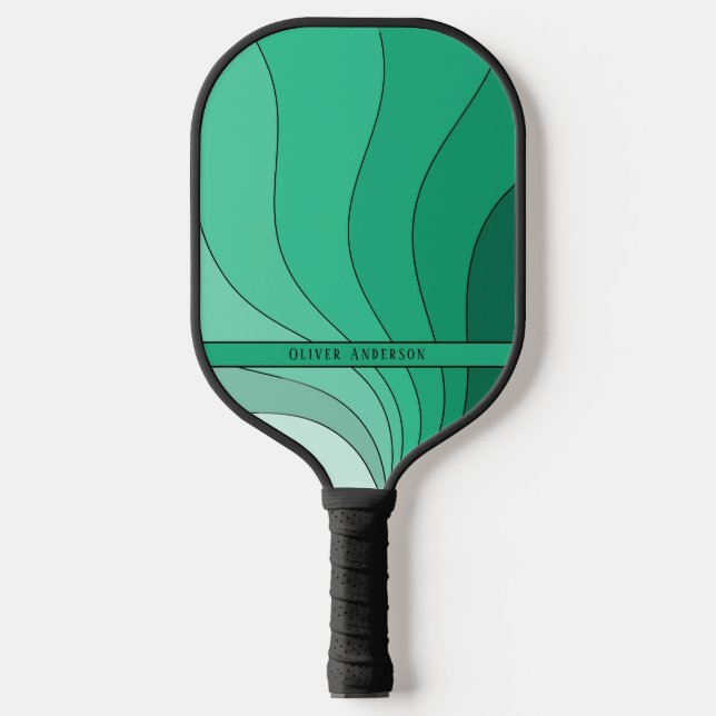 Raquette De Pickleball Green Retro (Recto)