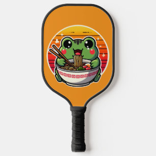 Raquette De Pickleball Grenouille Kawaii Abattage Ramen nouilles Anime co